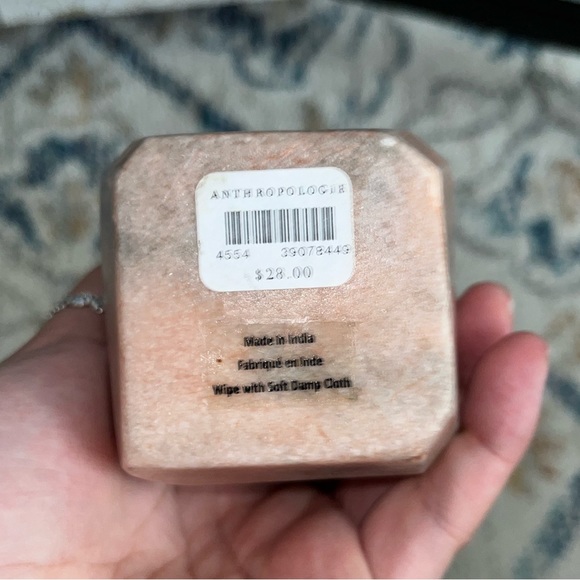 Set of 2 Pink Onyx Candle Holders - Picture 5 of 6